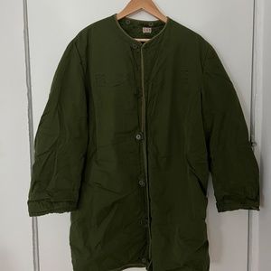 Vintage miliatry reversible liner jacket